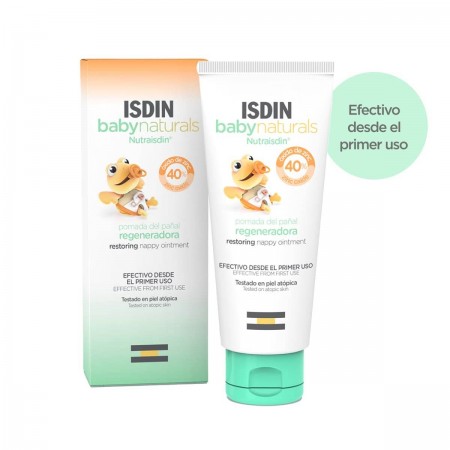 ISDIN BABY ZN40  NATURALS NUTRAISDIN POMADA DEL PAÑAL REGENERADORA 1 ENVASE 100 ML