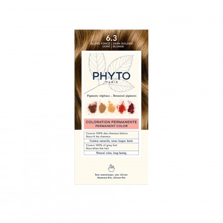 PHYTO COLOR TINTE 6.3 RUBIO OSCURO DORADO