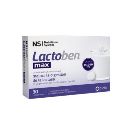 NS LACTOBEN MAX 30 COMPRIMIDOS